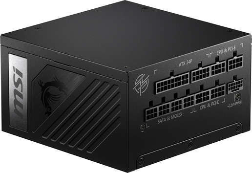1000W MSI MPG A1000G PCIe5 Modular 80 Plus Gold PSU