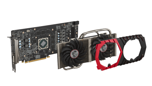 MSI Radeon RX 470 GAMING X OC 4GB Graphics Card