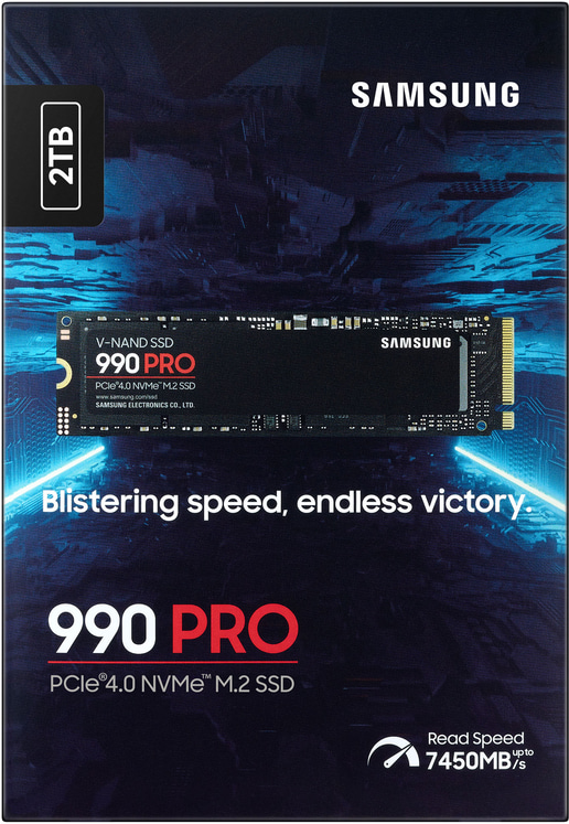 2TB Samsung 990 PRO M.2 2280 PCI Express 4.0 x4 NVMe Solid State Drive