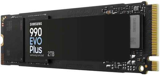 2TB Samsung 990 EVO Plus M.2 2280 PCI Express 4.0 x4 NVMe Solid State Drive