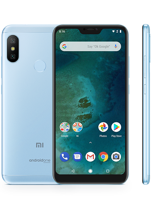 Xiaomi Mi A2 Lite (5.84 inch) 32GB 12MP Smartphone (Blue)