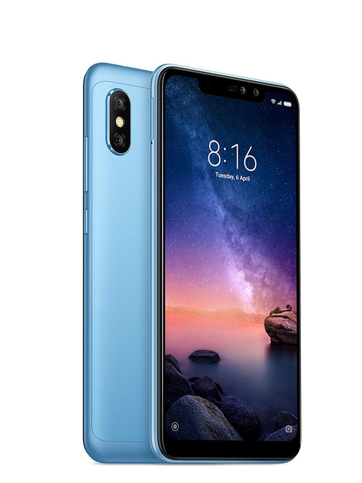 Xiaomi Redmi Note 6 Pro (6.26 inch) 64GB 20MP Smartphone (Blue)