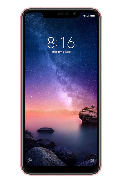 Xiaomi Redmi Note 6 Pro (6.26 inch) 64GB 20MP Smartphone (Rose Gold)