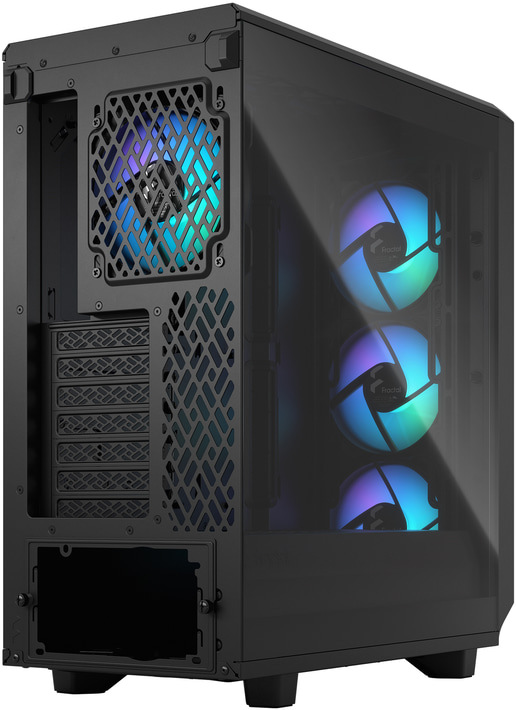 Fractal Meshify 2 Compact Lite RGB Mid Tower Gaming Case - Black 