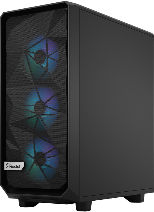 Fractal Meshify 2 Compact Lite RGB Mid Tower Gaming Case - Black 