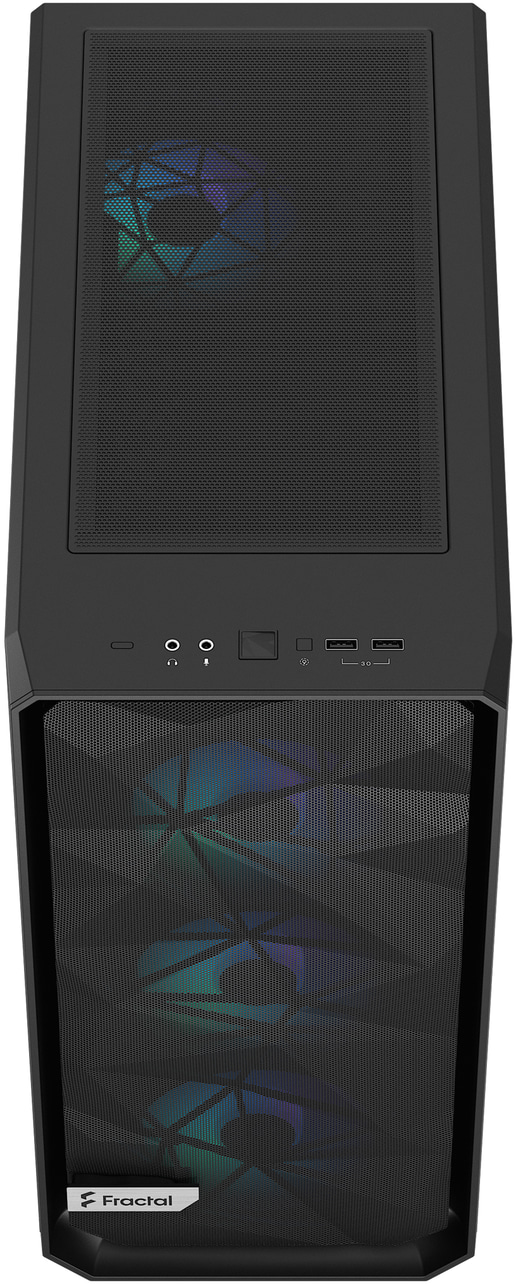 Fractal Meshify 2 Compact Lite RGB Mid Tower Gaming Case - Black 