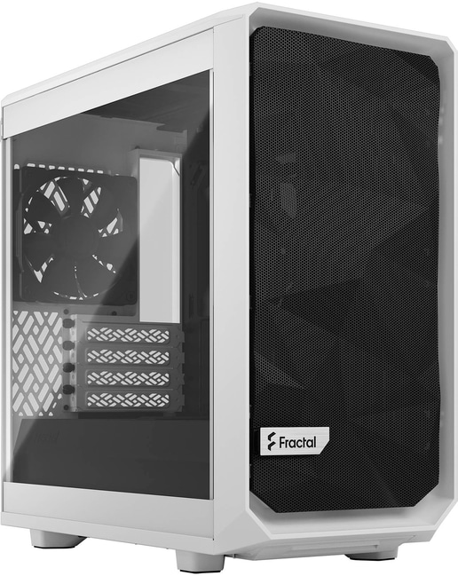 Fractal Meshify 2 Mini Mid Tower Gaming Case - White 