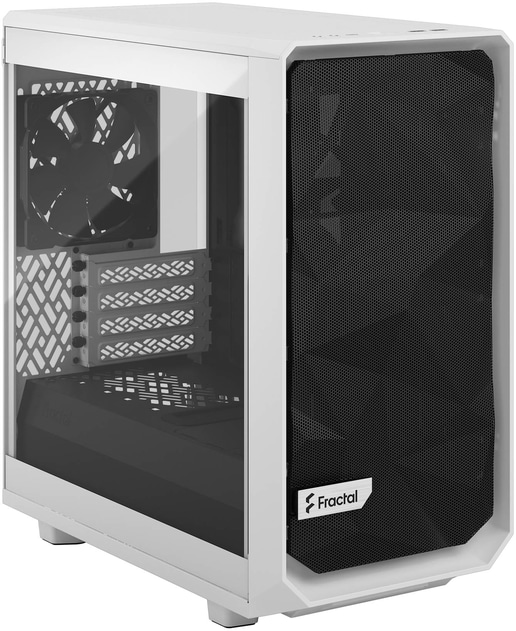 Fractal Meshify 2 Mini Mid Tower Gaming Case - White 