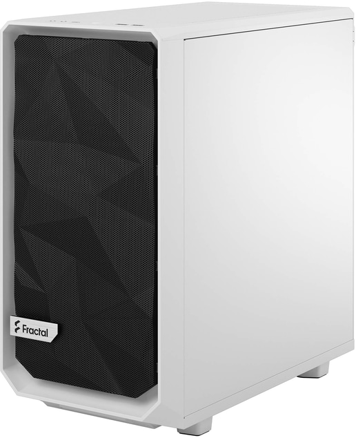 Fractal Meshify 2 Mini Mid Tower Gaming Case - White 