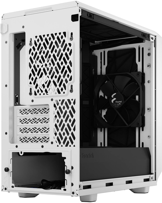 Fractal Meshify 2 Mini Mid Tower Gaming Case - White 
