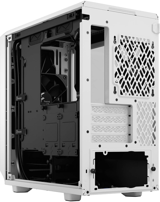 Fractal Meshify 2 Mini Mid Tower Gaming Case - White 