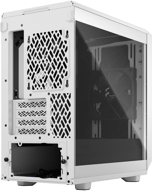 Fractal Meshify 2 Mini Mid Tower Gaming Case - White 