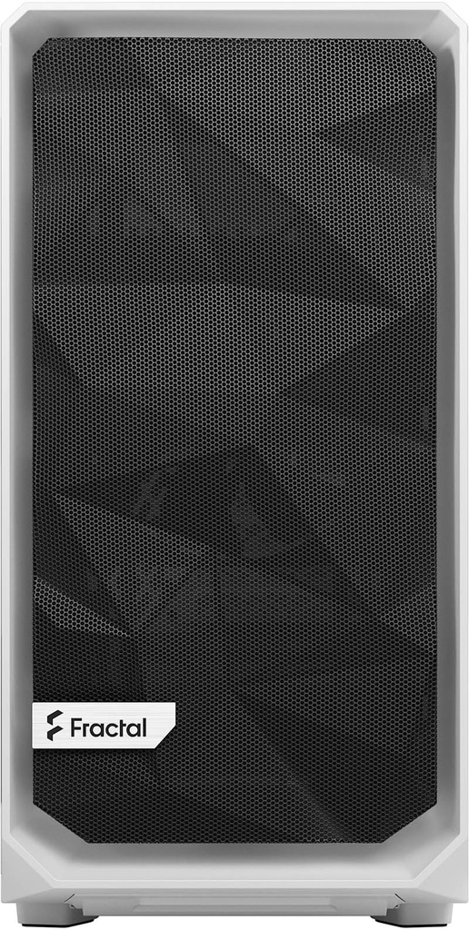 Fractal Meshify 2 Mini Mid Tower Gaming Case - White 