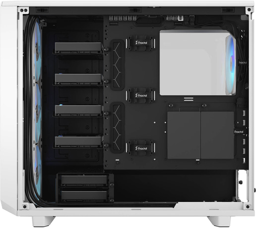 Fractal Meshify 2 RGB Mid Tower Gaming Case - White 