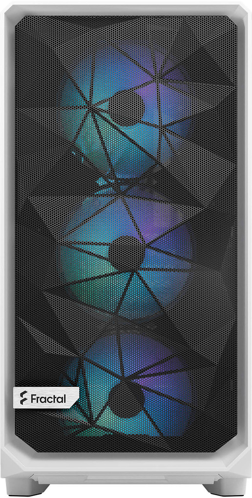 Fractal Meshify 2 RGB Mid Tower Gaming Case - White 