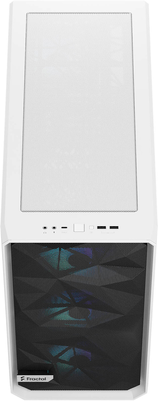 Fractal Meshify 2 RGB Mid Tower Gaming Case - White 