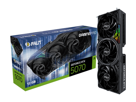 Palit GeForce RTX 5070 GamingPro 12GB GDDR7 Graphics Card