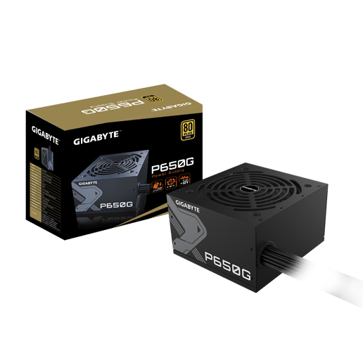 650W Gigabyte P650G 80 Plus Gold PSU