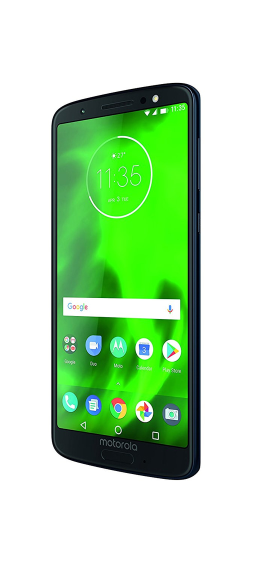 Motorola Moto G6 5.7 inch 4G LTE Smartphone - 3GB RAM, 32GB Storage, Android 8.0 Oreo, Single SIM (Deep Indigo)