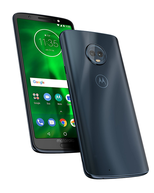 Motorola Moto G6 5.7 inch 4G LTE Smartphone - 3GB RAM, 32GB Storage, Android 8.0 Oreo, Single SIM (Deep Indigo)