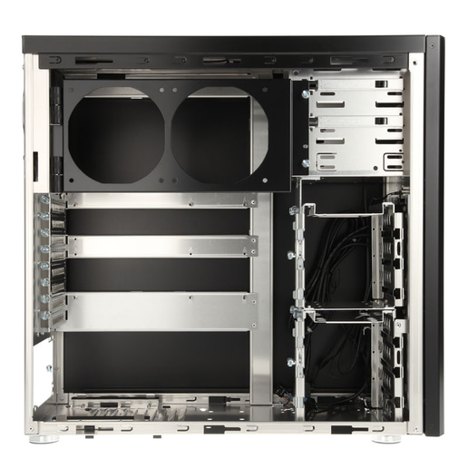 Lian Li PC-10NB Mid Tower Gaming Case - Black 
