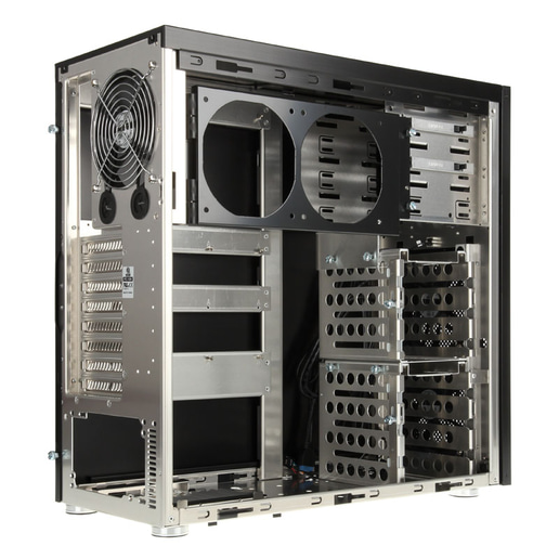 Lian Li PC-10NB Mid Tower Gaming Case - Black 