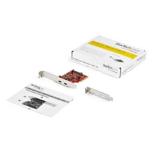 StarTech.com 2-Port USB 3.1 Type-C PCIe Card