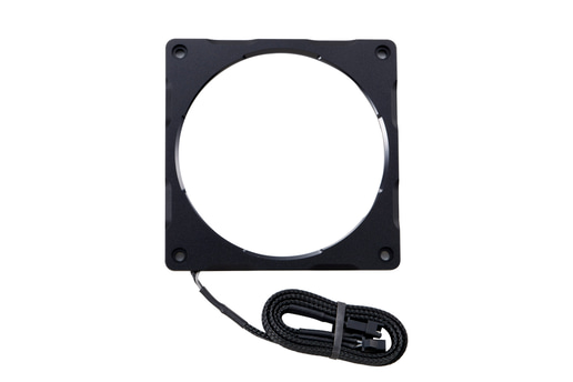 Phanteks Halos Lux 120mm RGB LED Fan Frame - Aluminium Black