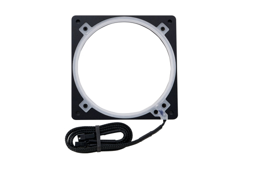 Phanteks Halos Lux 120mm RGB LED Fan Frame - Aluminium Black