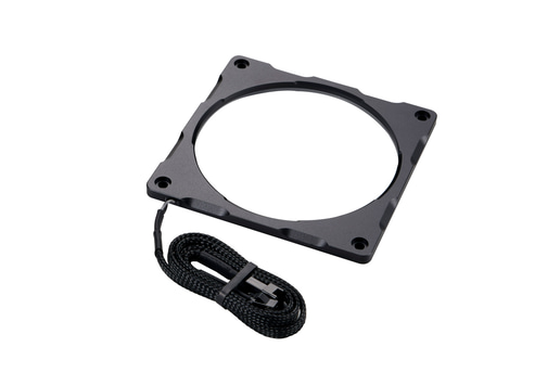 Phanteks Halos Lux 120mm RGB LED Fan Frame - Aluminium Black