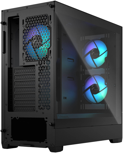 Fractal Pop Air RGB Mid Tower Gaming Case - Black 