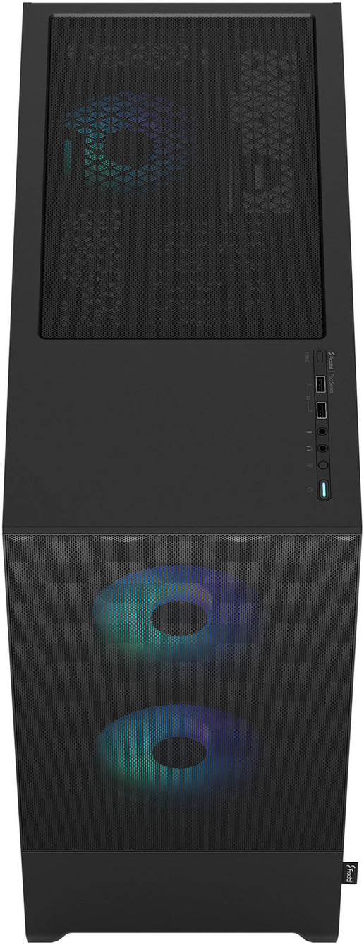 Fractal Pop Air RGB Mid Tower Gaming Case - Black 