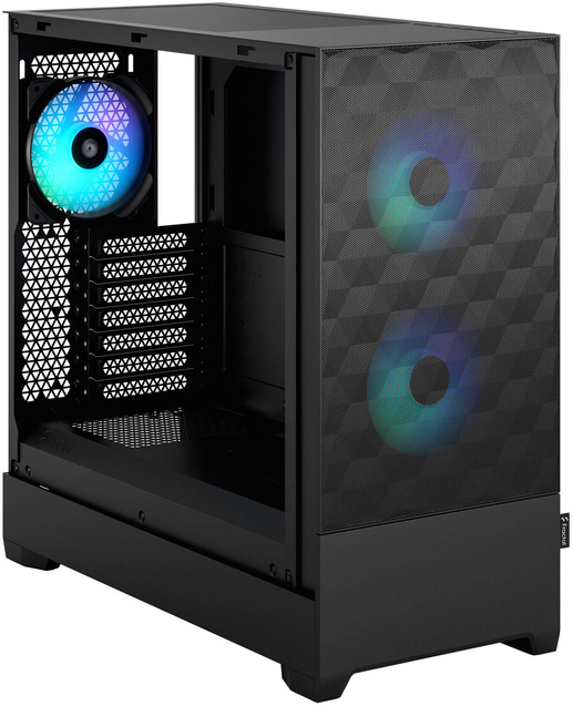 Fractal Pop Air RGB Mid Tower Gaming Case - Black 