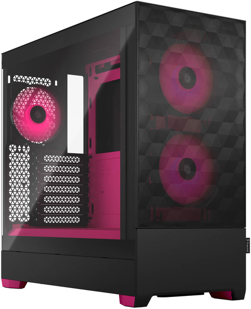 Fractal Pop Air RGB Mid Tower Gaming Case - Magenta 