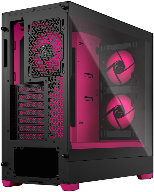 Fractal Pop Air RGB Mid Tower Gaming Case - Magenta 
