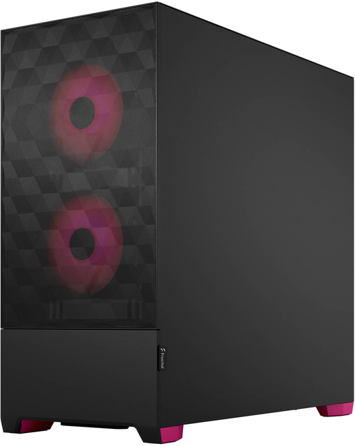 Fractal Pop Air RGB Mid Tower Gaming Case - Magenta 