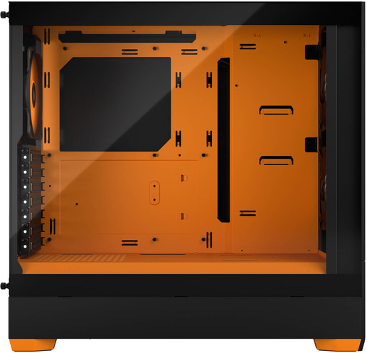 Fractal Pop Air RGB Mid Tower Gaming Case - Orange 