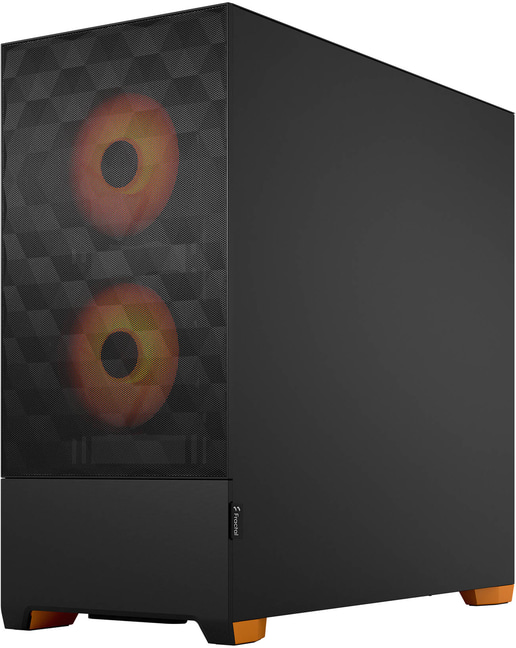 Fractal Pop Air RGB Mid Tower Gaming Case - Orange 