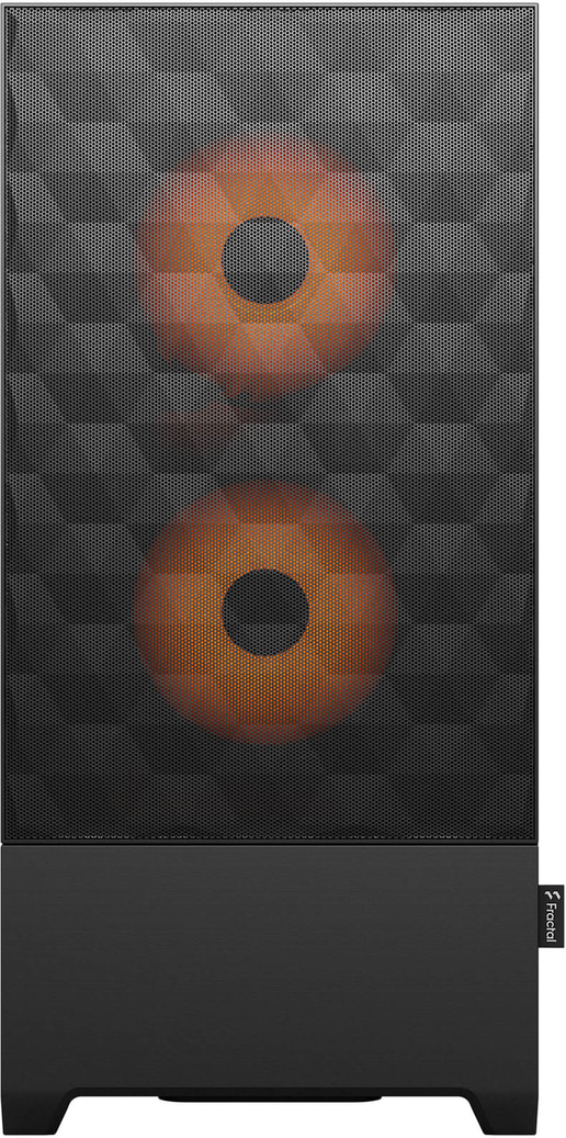 Fractal Pop Air RGB Mid Tower Gaming Case - Orange 