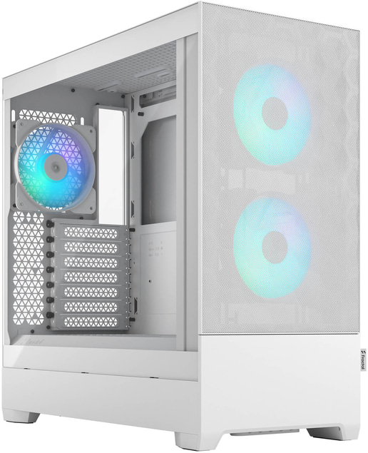 Fractal Pop Air RGB Mid Tower Gaming Case - White 