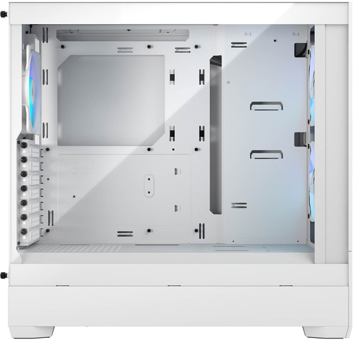 Fractal Pop Air RGB Mid Tower Gaming Case - White 