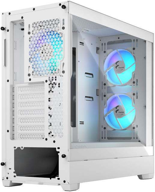 Fractal Pop Air RGB Mid Tower Gaming Case - White 