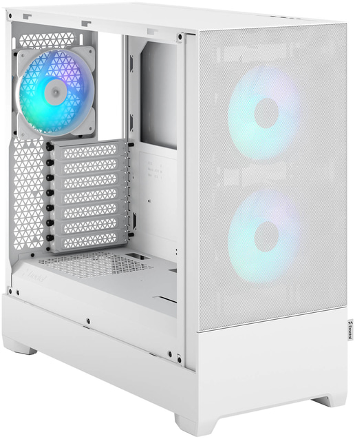Fractal Pop Air RGB Mid Tower Gaming Case - White 
