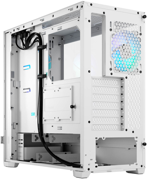 Fractal Pop Air RGB Mid Tower Gaming Case - White 