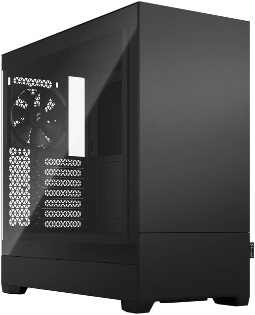 Fractal Design Pop Silent Mid Tower PC Case - Black 