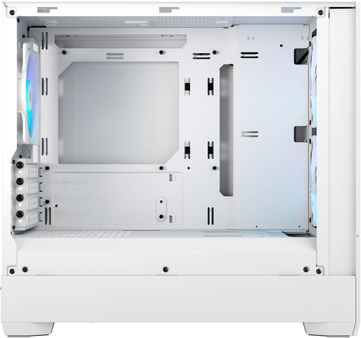 Fractal Pop Mini Air RGB Mini Tower Gaming Case - White 