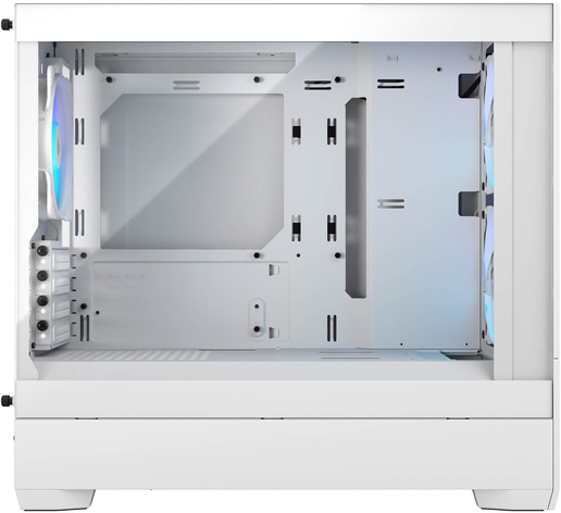 Fractal Pop Mini Air RGB Mini Tower Gaming Case - White 