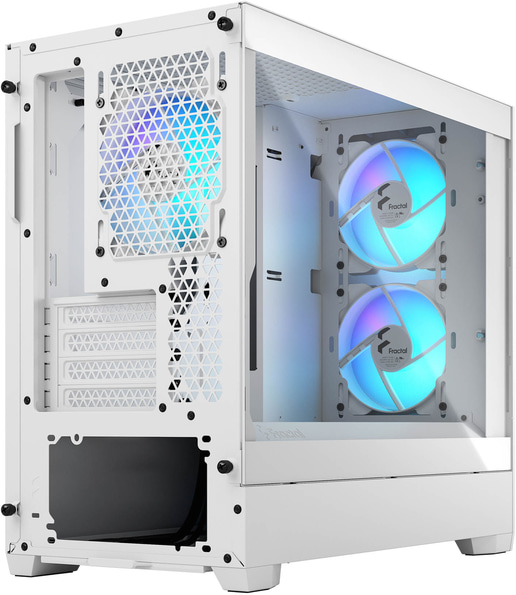 Fractal Pop Mini Air RGB Mini Tower Gaming Case - White 