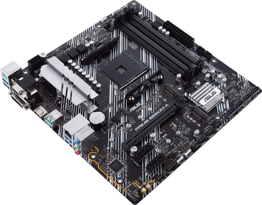 ASUS Prime B550M-A mATX Motherboard for AMD AM4 CPUs
