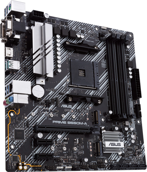 ASUS Prime B550M-A mATX Motherboard for AMD AM4 CPUs